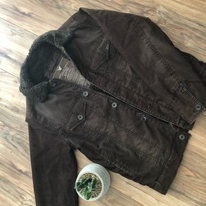 American Eagle Outfitters Brown Winter Jacket